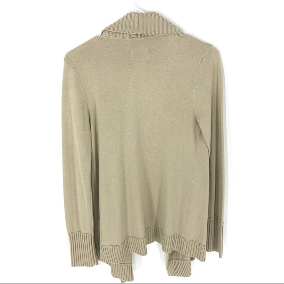 Kut From The Kloth Cardigan Sweater Womens XS Open Ribbed Capsule Granola Cozy - Picture 4 of 7